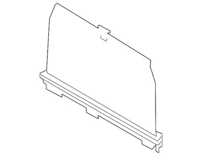 Genuine Audi Door Glass Sunshade 4M0-861-333-D-HCJ
