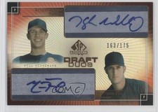 2004 SP Prospects Draft Duos /175 Matt Fox Kyle Waldrop Matthew #DD-WF Auto 1l7