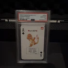 PSA 10 Charmander Ace of Clubs 004 Pokemon Red Playing Card 1996