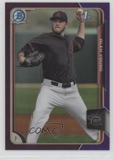 2015 Bowman Draft Chrome Purple Refractor 123/250 Alex Young #32 4l3