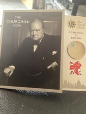 Royal Mint 2010 &pound;5 Five Pounds Churchill Celebration of Britain Base Proof Coin