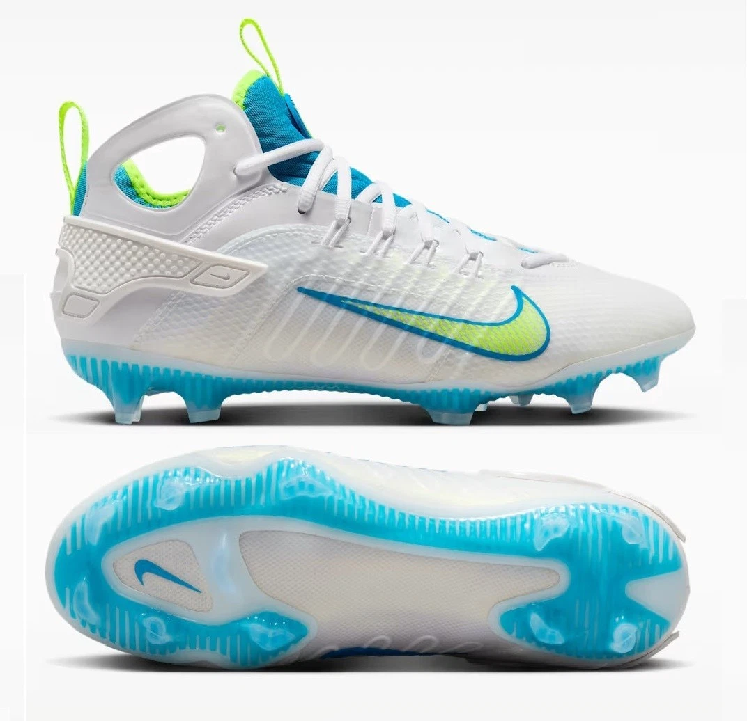 Las mejores ofertas en Nike Huarache 9 Elite LAX SE Mid Vivid Blue