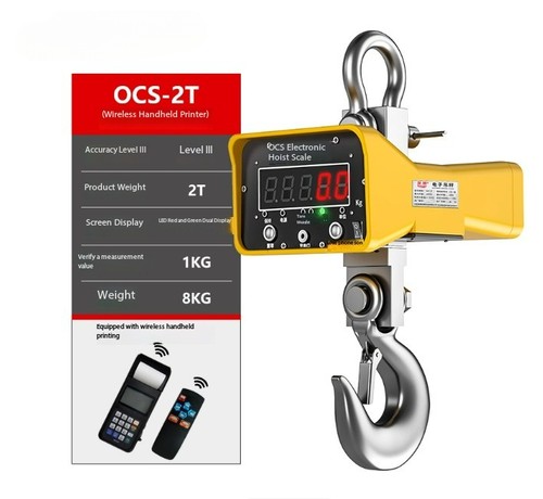 Hot Sale High Accuracy Industrial Digital Hanging Weighing Crane Scale Reference - Afbeelding 14 van 18
