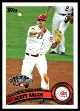 Scott Rolen 2011 Topps Update #US310 Reds MLB READ FREE SHIPPING AutographDen