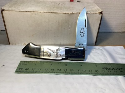 Vintage Frost Japan 1980 Rare Excelsior Grade Mother Of Pearl Pocket Knife. Nice