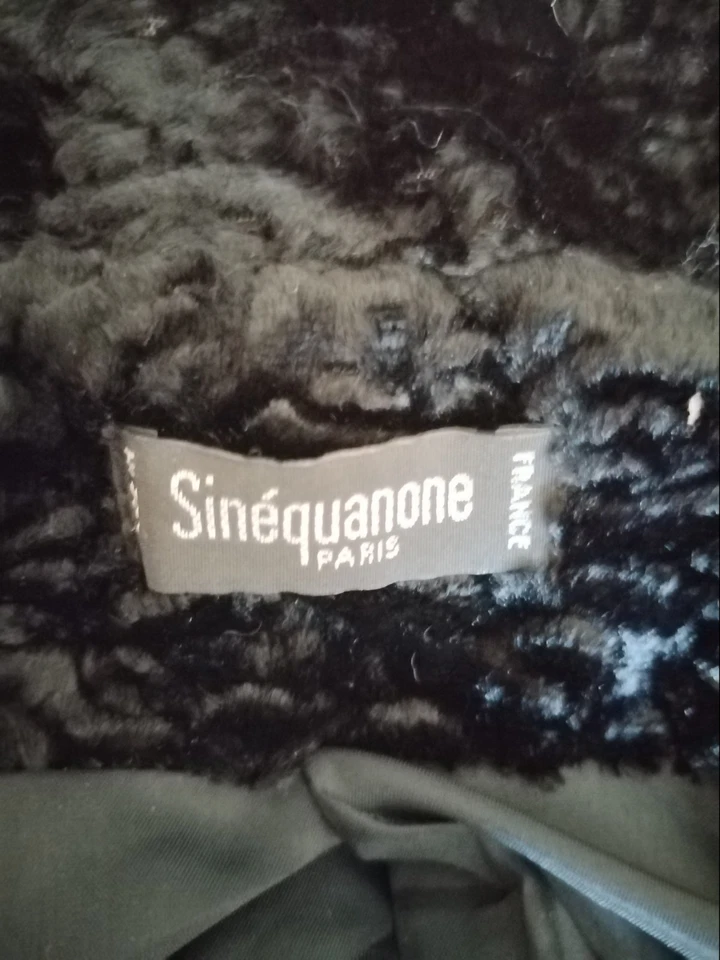 Manteau Imitation Astrakan - Photo 4/4