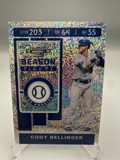 2020 Panini Chronicles - Contenders Optic Cody Bellinger #10 White Sparkle Prizm