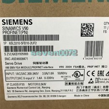 1X NEW SIEMENSServoDriver6SL3210-5FB10-2UF26SL3210-5FB10-2UF2 6SL32105FB102UF2