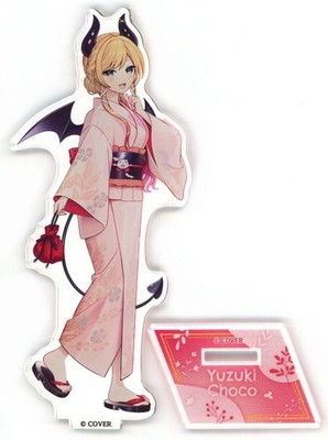 Yuzuki Choco Life-size Acrylic Stand Yukata ver VTuber Hololive RAKU SPA Collab