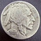 1935 Buffalo Nickel Flat Ground Variety 5C Philadelphia Circulated US Coin