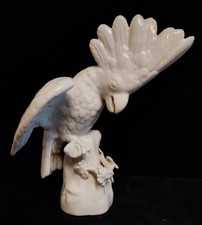 Nymphenburg Porzellan Figur Vögel  Papagei  Kakadu