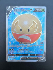 Carta Pokemon ELECTRODE DI HISUI V 172/196 Origine Perduta Full Art Rara ITA NM