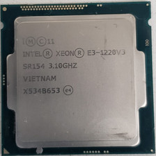 Intel Xeon E3-1220 v3 3.10GHz 4-Core 8MB LGA1150 Server Workstation Processor.