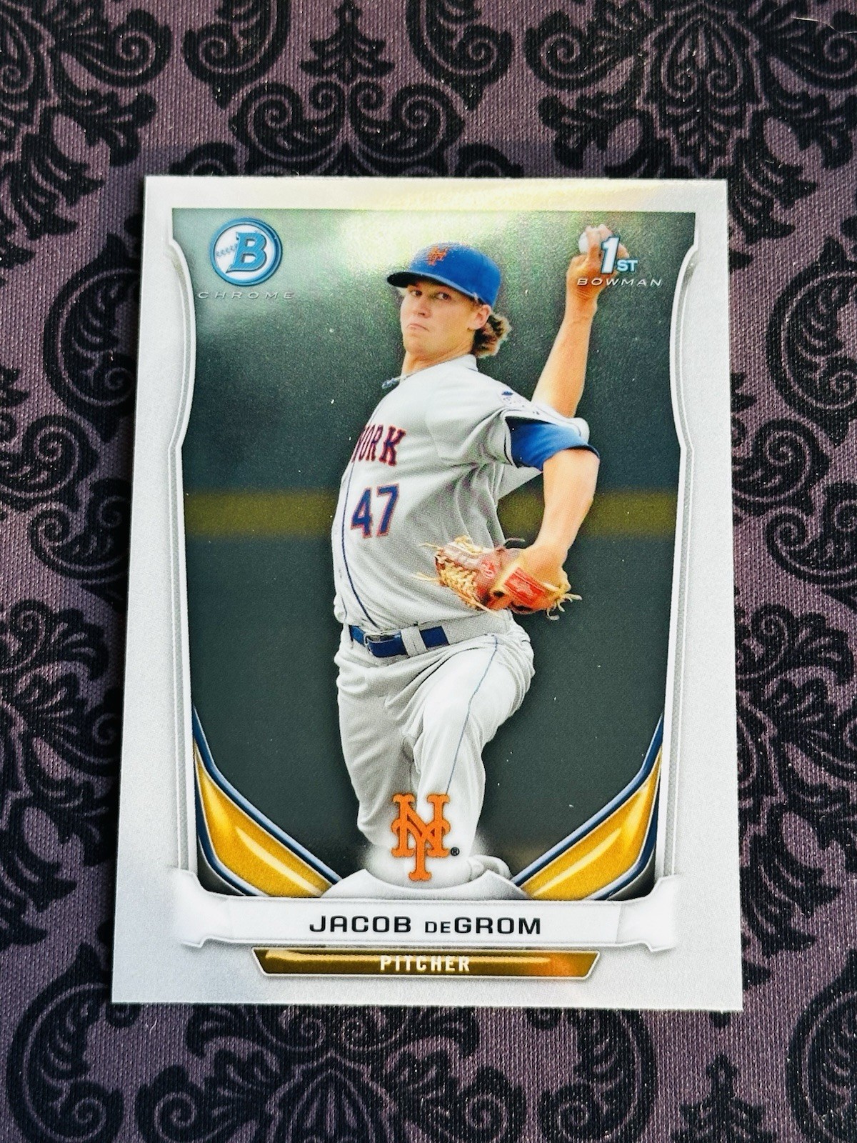 JACOB DEGROM 2014 BOWMAN CHROME #BCP73 BOWMAN 1ST