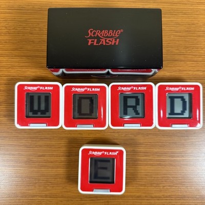 Scrabble Flash Electronic Spelling Word Game ~ Tested New Batteries