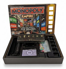 Monopoly Empire Board Game 2013 Hasbro 99 Complete Missing 1 Billboard Fast