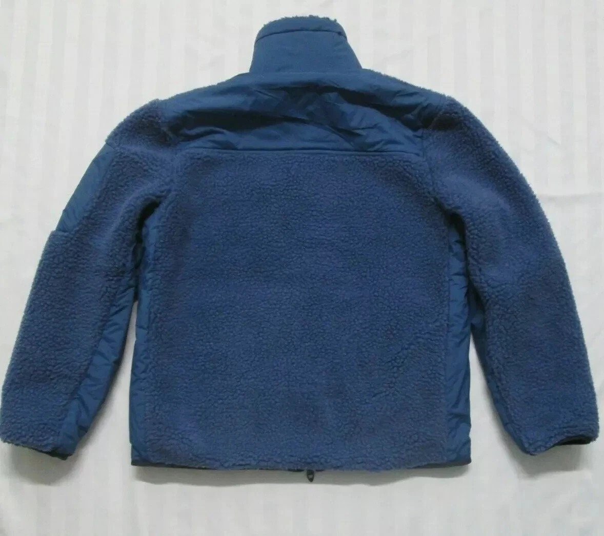 TOMMY HILFIGER Men's Blue Red Essential Reversible Sherpa Jacket image 7