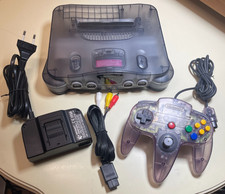 Nintendo 64 - N64 Konsole - grau - transparent - Original