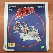 Airplane II The Sequel 1982 Vintage CED Videodisc TESTED WORKING