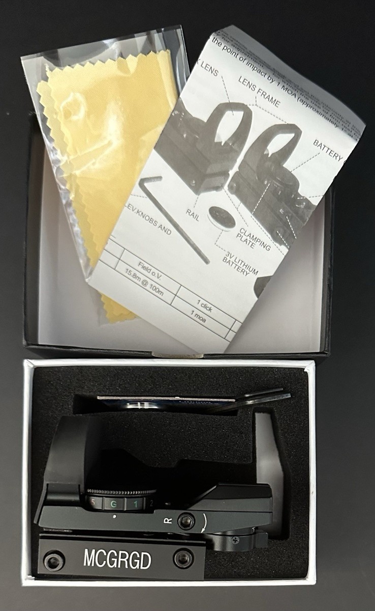 トイガン ELECTRO-DOT SIGHT ZEROING Electro Dot Sight Red MCGRGD New Open Box | eBay