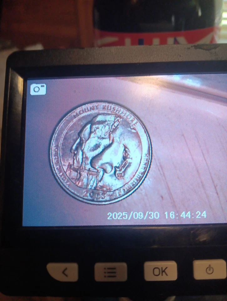 2013 D Mount Rushmore Die Chip Error Coin - Image 2 of 3
