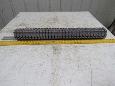Entrelec 011630324 MB10/22S Fuse Holder Terminal Block Din Rail Mount  Lot of 32