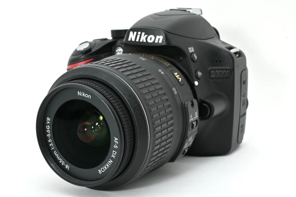 Nikon D3200 Digital SLR Camera + 18-55mm Lens Kit 2642shot From Japan [Mint] - Image 2 of 4