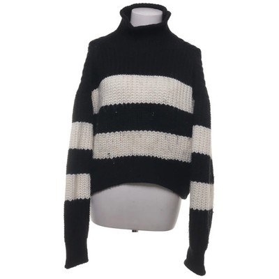 WRSTBHVR Studio, Rollkragenpullover, Größe: XS/S, Schwarz/Weiß, Acryl/Wolle #Kkf