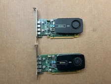 LOT OF 2 Nvidia NVS 510 2GB GDDR3 4-Mini DisplayPort PCI-E 0G5Y6D Video Card
