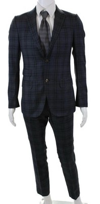 GUCCI ブラックスーツ サイズ ブラック セットアップスーツ (グッチ) 中古・古着通販】GUCCI サイズ46 スーツ