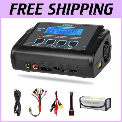 Versatile 150W 10A RC Fast Charger for Multiple Batteries