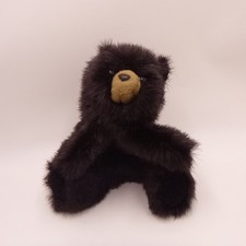 Folkmanis Hand Puppet Baby Black Bear cub 8" plush