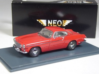 (KI-07-42) Neo Scale Models 44380 Volvo P 1800 Jensen rot in 1:43 in OVP