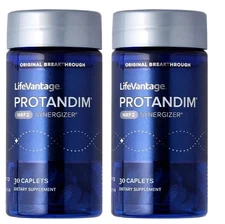 2 Pack LifeVantage Protandim Nrf 2 Synergizer Antioxidant Support-30 Caplets USA