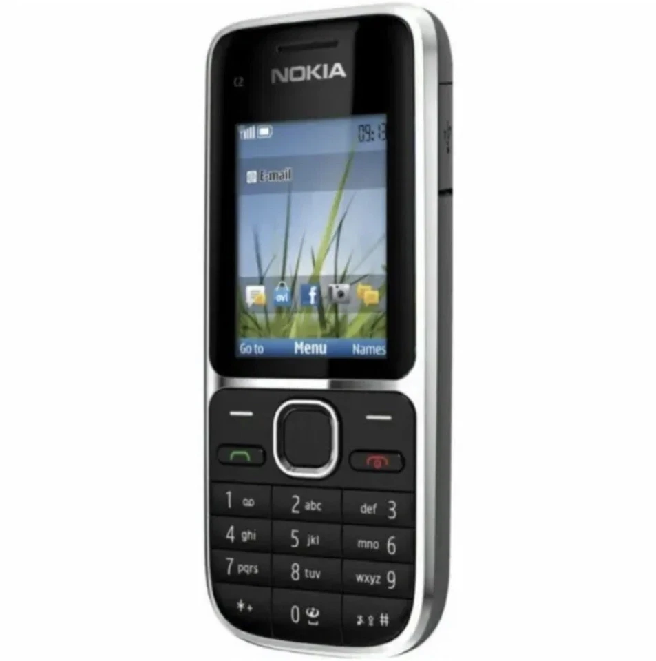 New Condition Nokia C2-01 - Black  (Unlocked) Mobile Phone 1 year warranty - Image 4 of 4