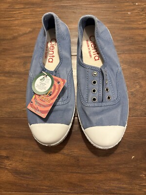 Boy's Cienta Sneakers In Blue. Made In Spain Size   35c. US Size Big Kid 3.5