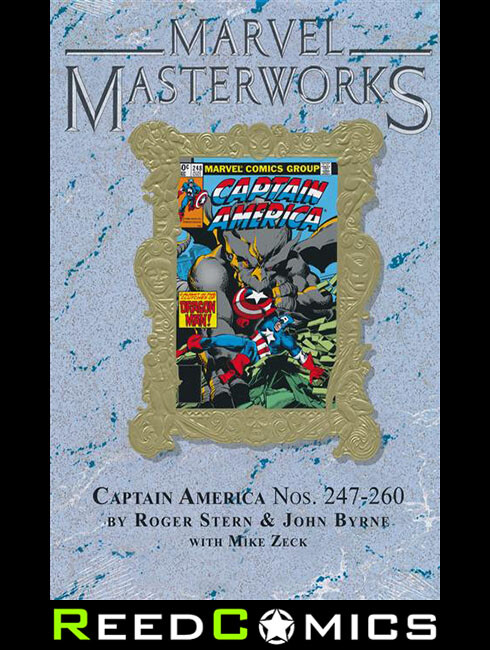 MARVEL MASTERWORKS CAPTAIN AMERICA VOLUME 14 DM VARIANT HARDCOVER (224 Pages)