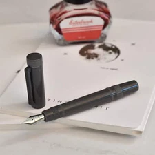 Tibaldi Perfecta Denim Grey Delave Fountain Pen