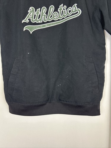 Nike Youth Medium Oakland Athletics Black Pullover Kangaroo Pocket Flaw - Picture 6 of 17
