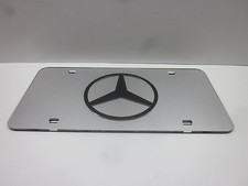 Mercedes-benz Acrlic Mirror License Plate Auto Tag Nice