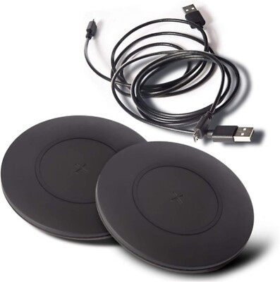 TYLT Shield 10W Slim Fastest TWO Pack Wireless Charging Pad - New Inbox