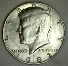 1982 P Kennedy Half Dollar Coin Uncirculated 50 Cents