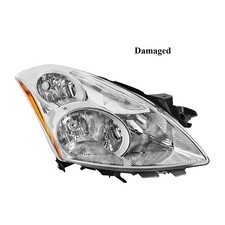 For 2010 2011 2012 Nissan Altima Sedan 4Dr Right Passenger Headlight Headlamp