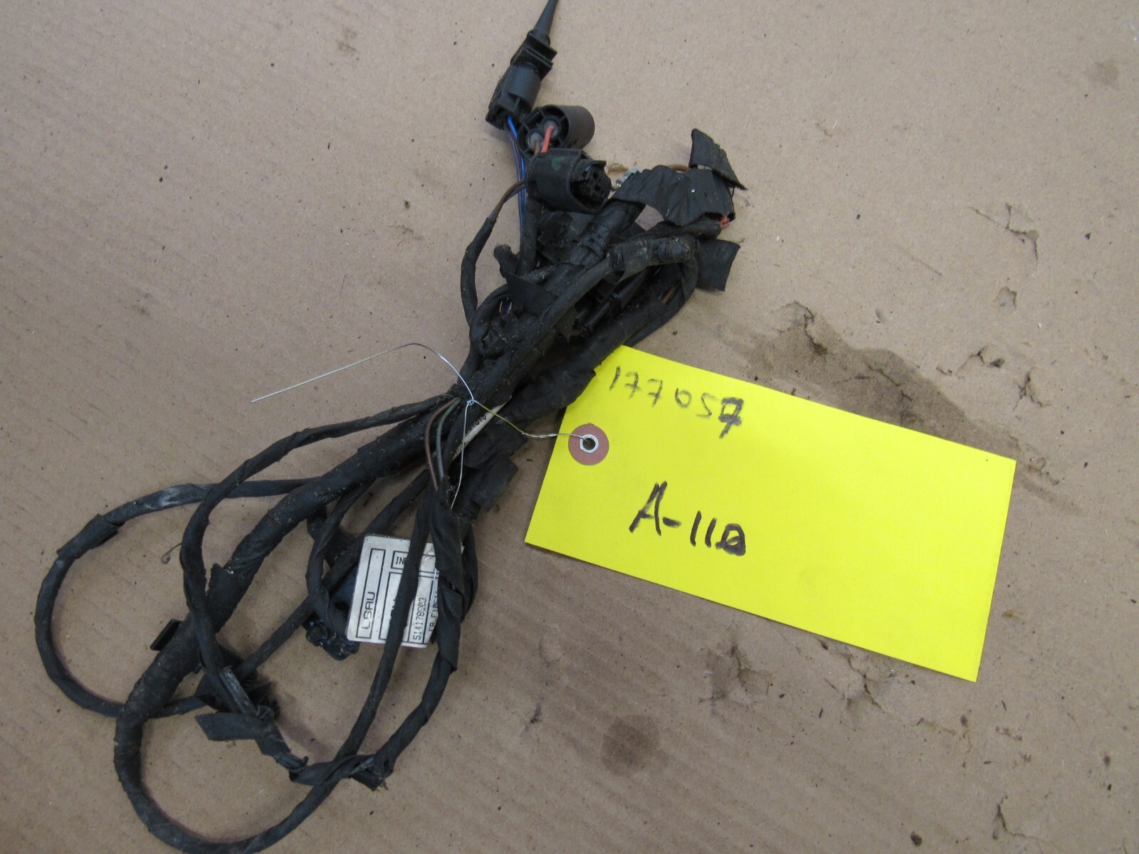 2011-2016 BMW F10 M5 550I 535I 528I FRONT WIRING HARNESS 9271970 