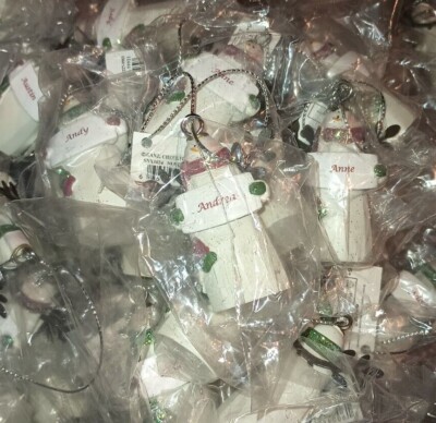 Ganz Angel Snowman Ornament Choose Pre-Personalized Names A-C Discount Multiples