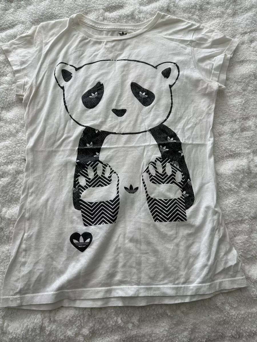 Adidas panda cheap t shirt