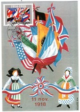 3196+ FDC    CARTE 1er JOUR      80° ANNIVERSAIRE DE L' ARMISTICE