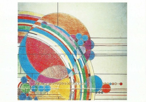 Postcard Frank Lloyd Wright March Balloons Liberty Magazine Cover Design 1927 Ebay