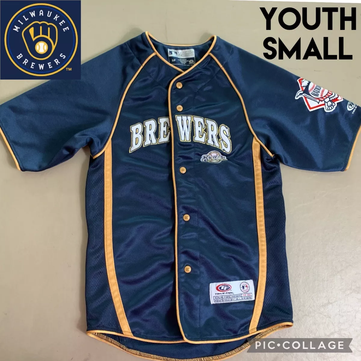 brewers youth jersey