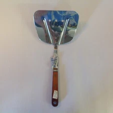 Vintage Robinson Knife Co Robinwood Handle Stainless Steel Kitchen Meat Lifter